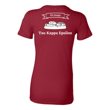 Load image into Gallery viewer, Chi Omega Fitted Tee
