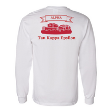 Load image into Gallery viewer, TKE ALPHA White Long Sleeve
