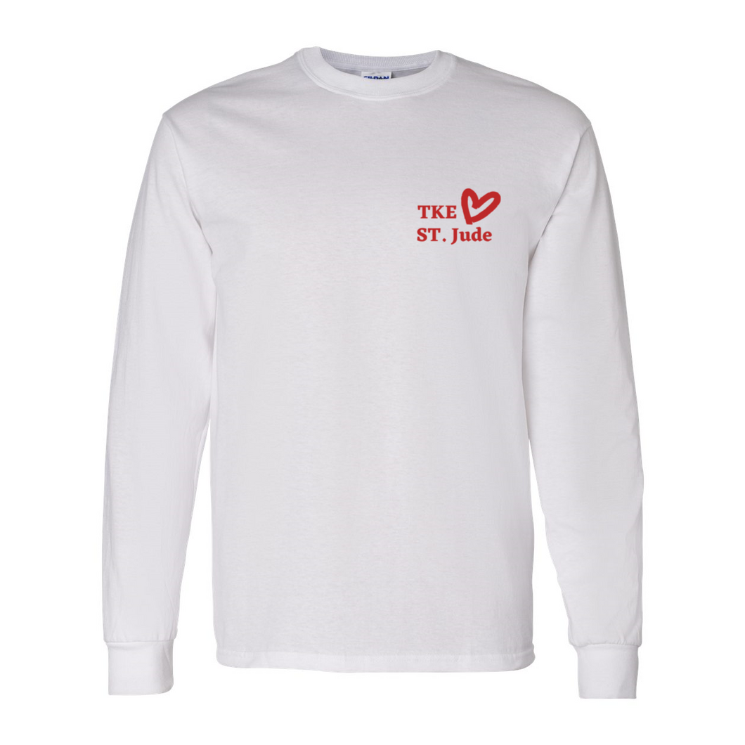 TKE ALPHA White Long Sleeve