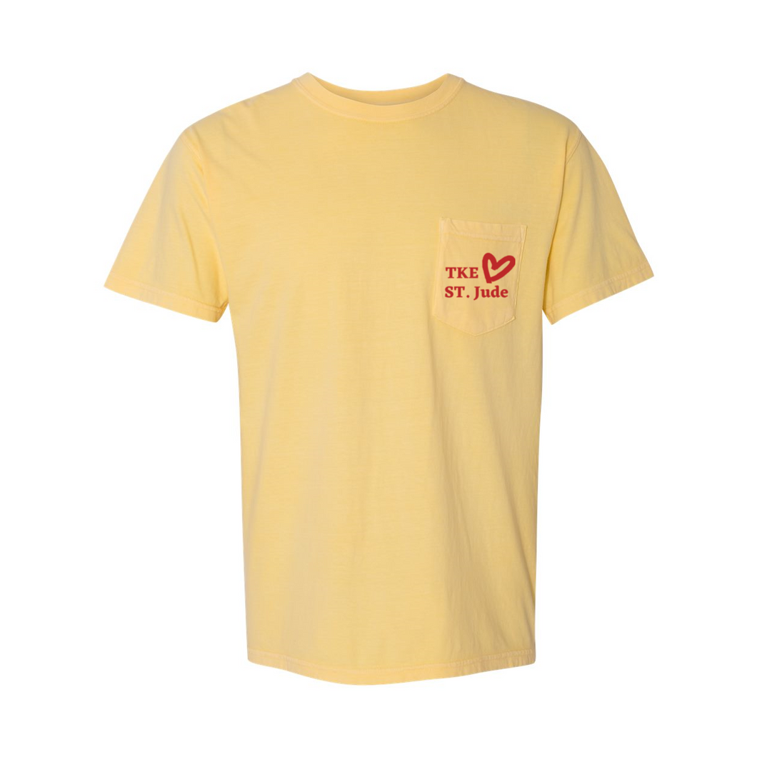 Lambda-Eta Yellow Short Sleeve