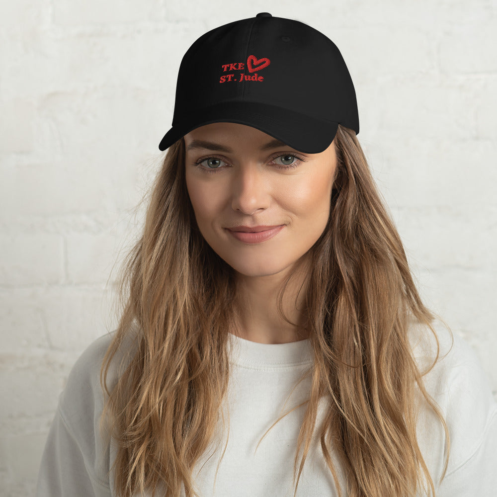 TKE Red Logo Dad hat