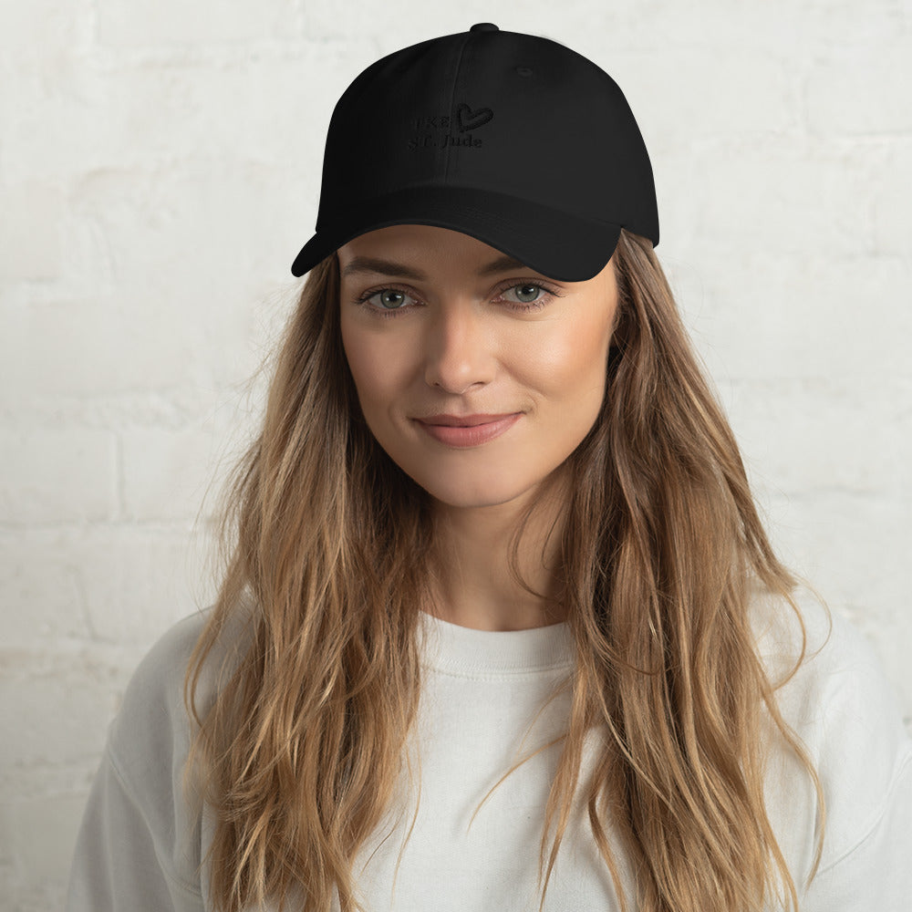 TKE Black Logo Dad hat