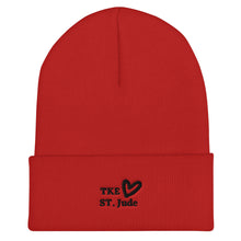 Load image into Gallery viewer, TKE Black Logo Beanie
