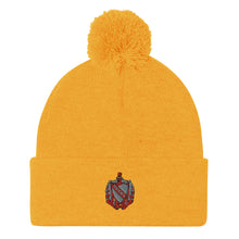 Load image into Gallery viewer, TKE Symbol Pom-Pom Beanie
