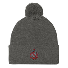 Load image into Gallery viewer, TKE Symbol Pom-Pom Beanie
