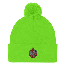 Load image into Gallery viewer, TKE Symbol Pom-Pom Beanie
