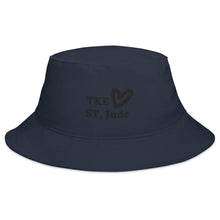 Load image into Gallery viewer, TKE Black Logo Bucket Hat
