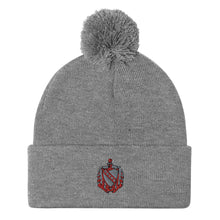 Load image into Gallery viewer, TKE Symbol Pom-Pom Beanie
