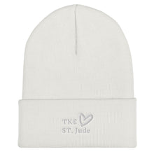 Load image into Gallery viewer, TKE White Logo Beanie
