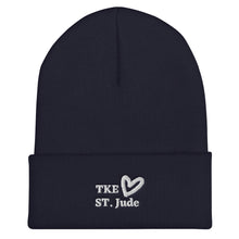 Load image into Gallery viewer, TKE White Logo Beanie
