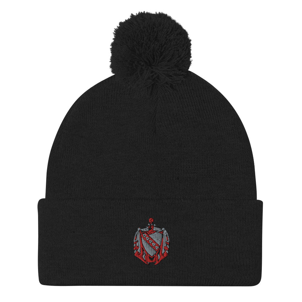 TKE Symbol Pom-Pom Beanie